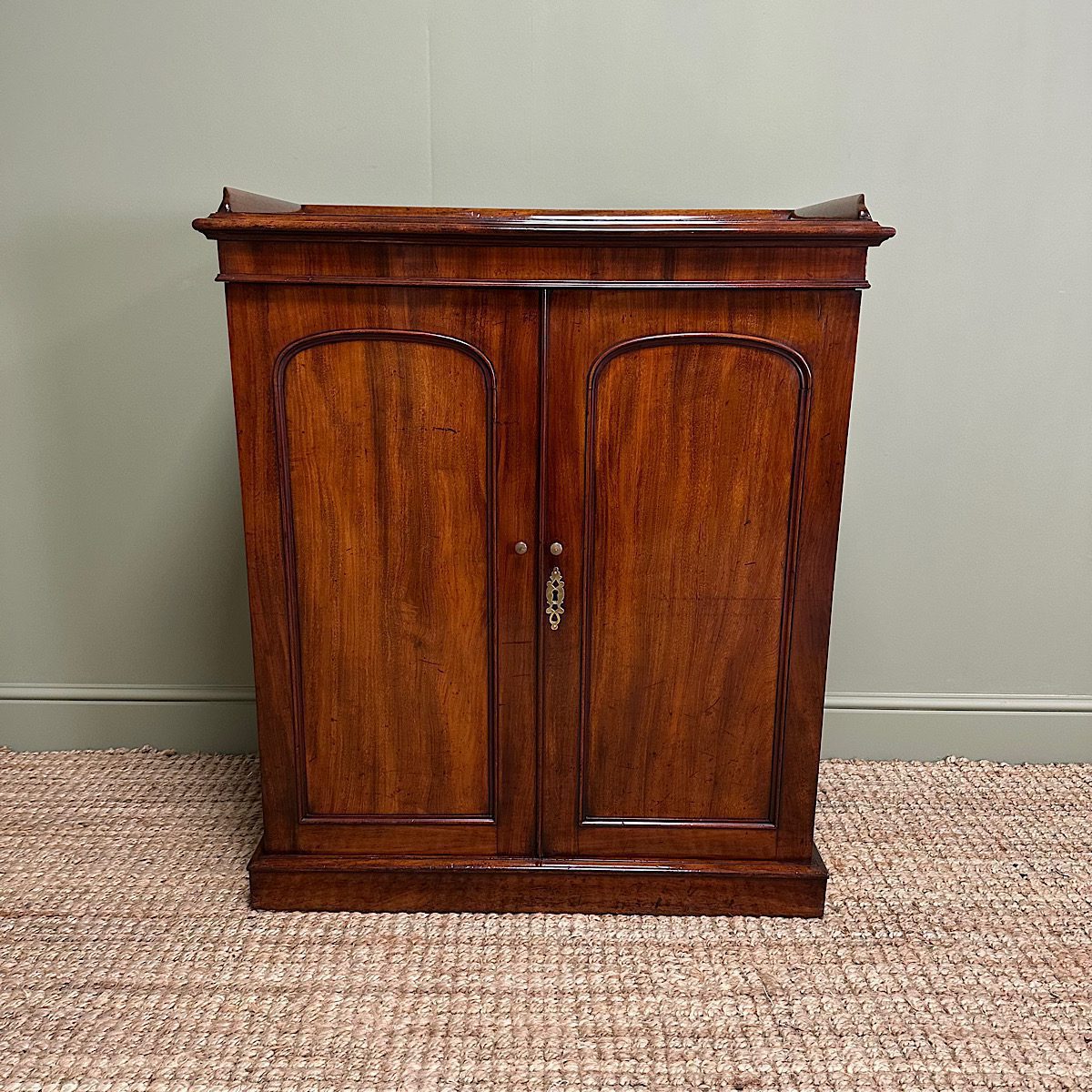 Quality Victorian Mahogany Cupboard with Fitted Interior 1 Quality Victorian Mahogany Cupboard with Fitted Interior