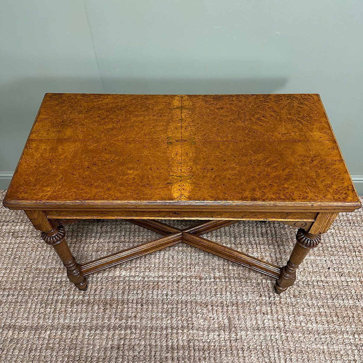Stunning Victorian Antique Oak Games Table 4 Stunning Victorian Antique Oak Games Table