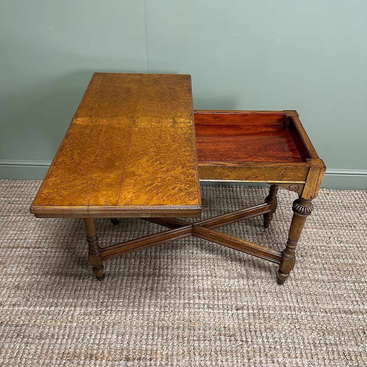 Stunning Victorian Antique Oak Games Table 5 Stunning Victorian Antique Oak Games Table