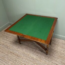 Stunning Victorian Antique Oak Games Table
