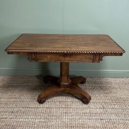 Outstanding Regency Mahogany Antique Sofa Table