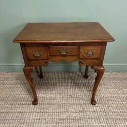 Country House Period Oak Antique Low Boy