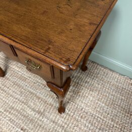 Country House Period Oak Antique Low Boy