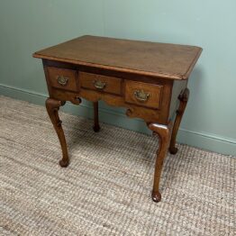 Country House Period Oak Antique Low Boy