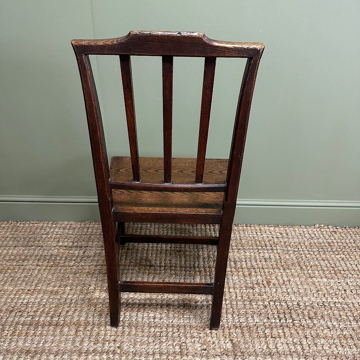 Country House Oak Set of 4 Antique Chairs 5 Country House Oak Set of 4 Antique Chairs