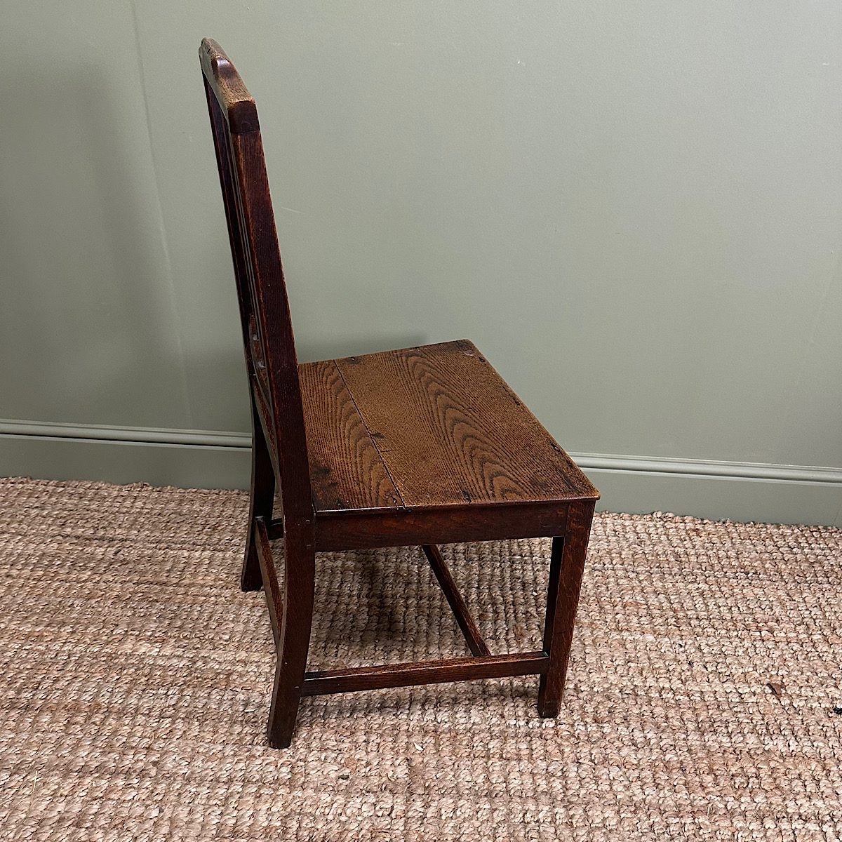 Country House Oak Set of 4 Antique Chairs 4 Country House Oak Set of 4 Antique Chairs