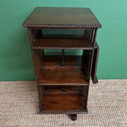 Superb Quality Antique Revolving Bookcase