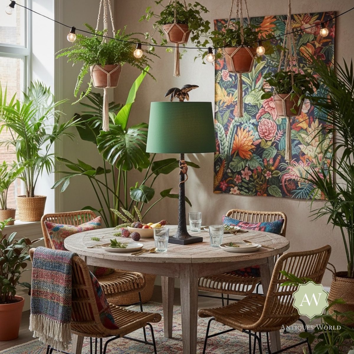 Palm Tree with Climbing Monkey Table Lamp 2 Palm Tree with Climbing Monkey Table Lamp