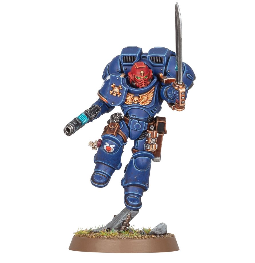 Warhammer 40K, Space Marines Assault Intercessors With Jump Packs 4 Assault Intercessors with Jump Packs 3