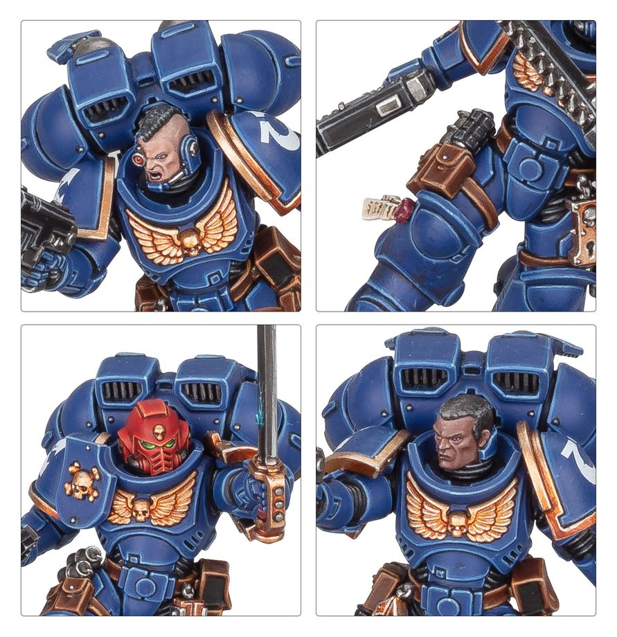 Warhammer 40K, Space Marines Assault Intercessors With Jump Packs 6 Warhammer 40K, Space Marines Assault Intercessors With Jump Packs - Image 6