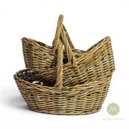 Rustic Woven Picker Baskets