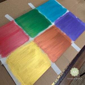 Chestnut Rainbow Wax - Example 2