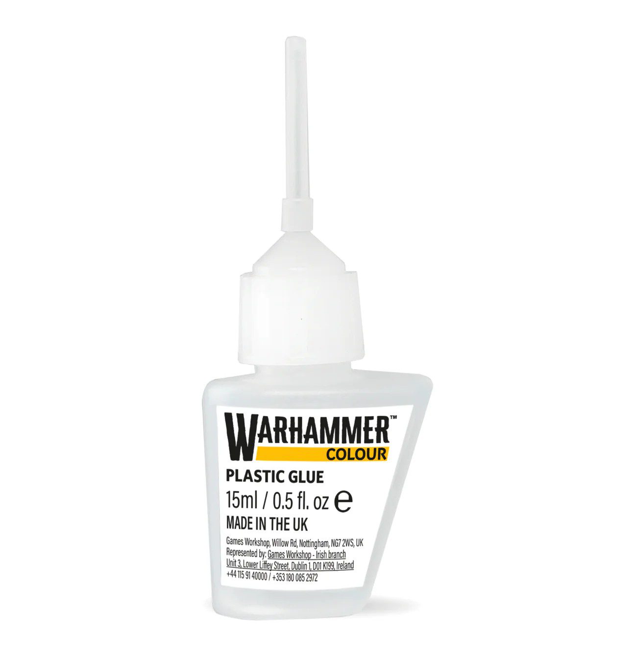 Warhammer Colour Plastic Glue 15ml 1 WH COLOUR:PLASTIC GLUE (15g)
