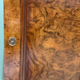 Stunning Pair of Burr Walnut Bedside Cabinets