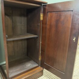 Antique Victorian Mahogany Pair of Bedside Cabinets