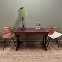 Quality Walnut Victorian Antique Writing Desk by Gillows