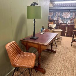 Quality Walnut Victorian Antique Writing Desk by Gillows