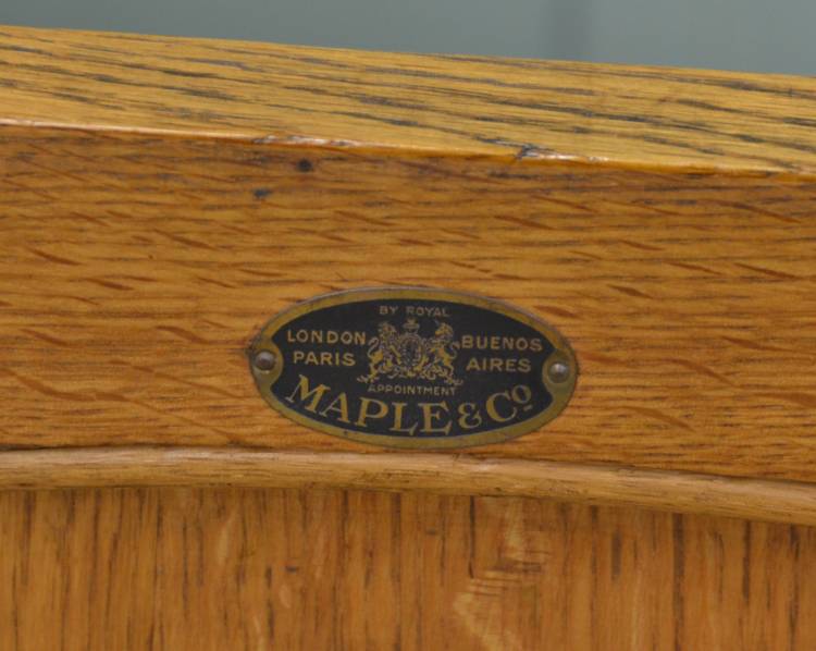 English Cabinet Makers - A to Z. 55 Maple & Co - London, Paris and Buenos Aires.
