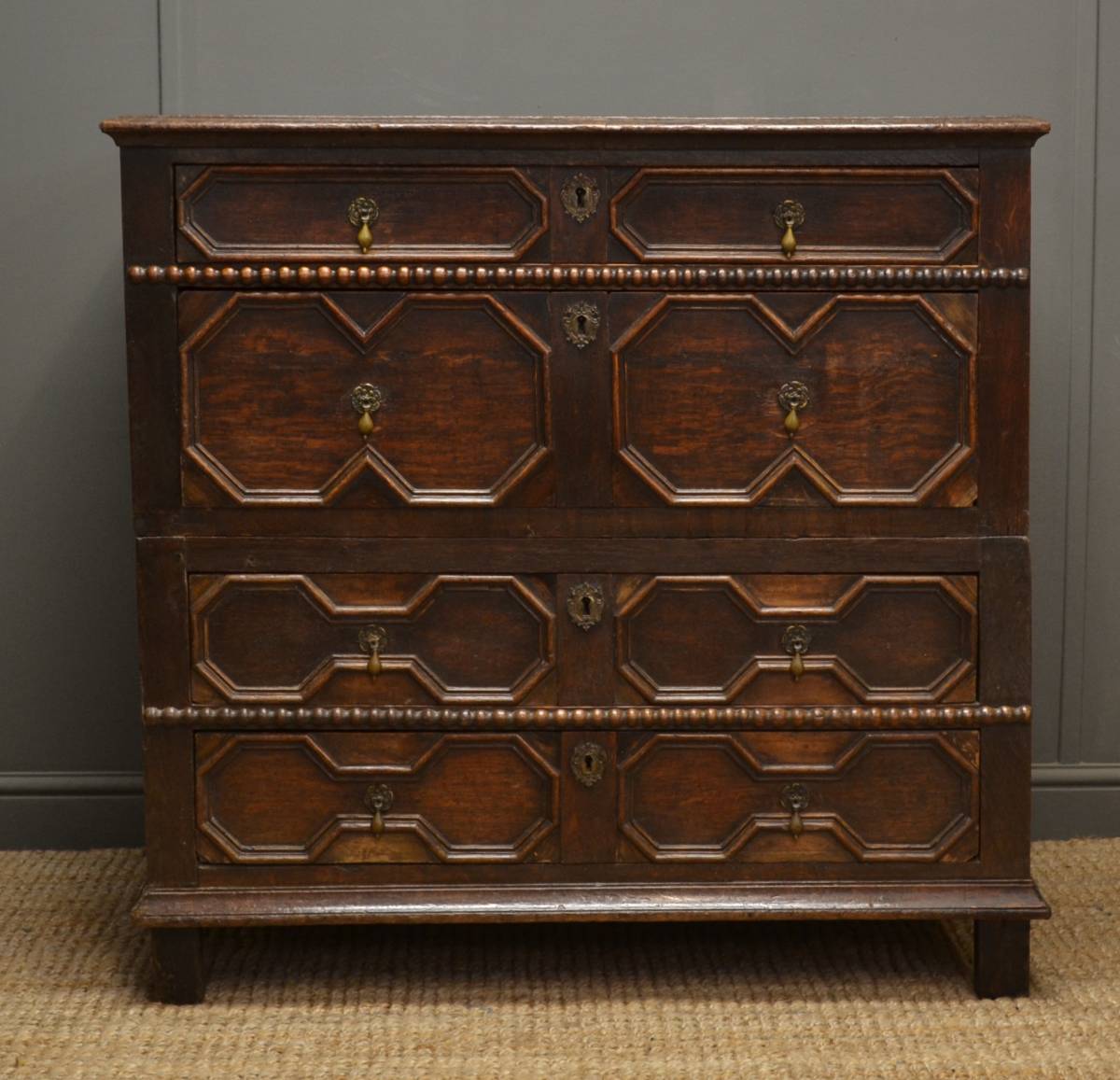 Osmo Polyx Oil Rapid - Clear or Tinted Shades 15 Early Period Antique Furniture - Oak Chest