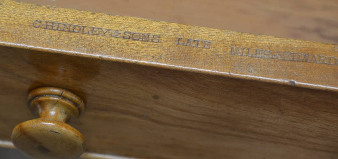 English Cabinet Makers - A to Z. 58 C Hindley, Late Miles & Edwards