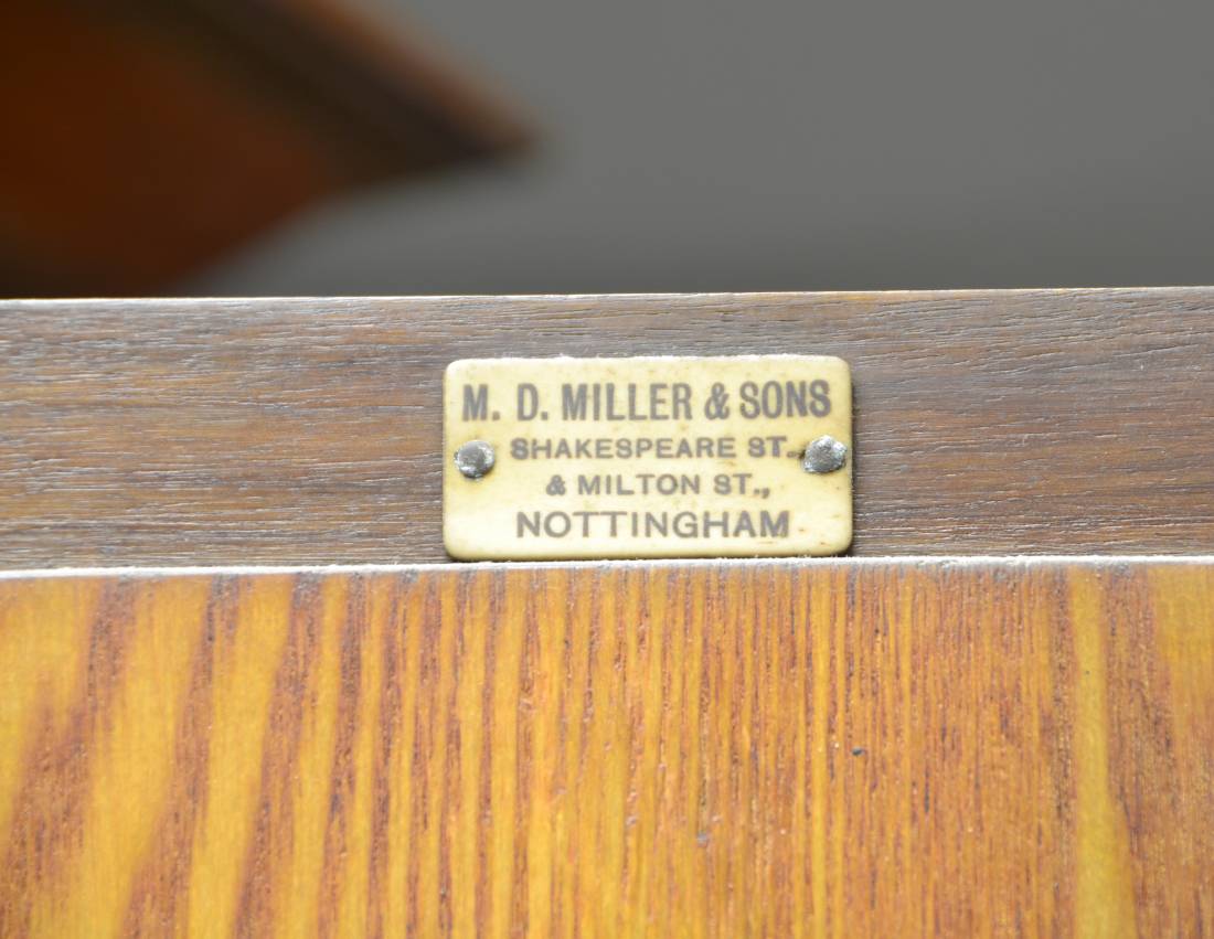 English Cabinet Makers - A to Z. 57 M.D.Miller & Sons