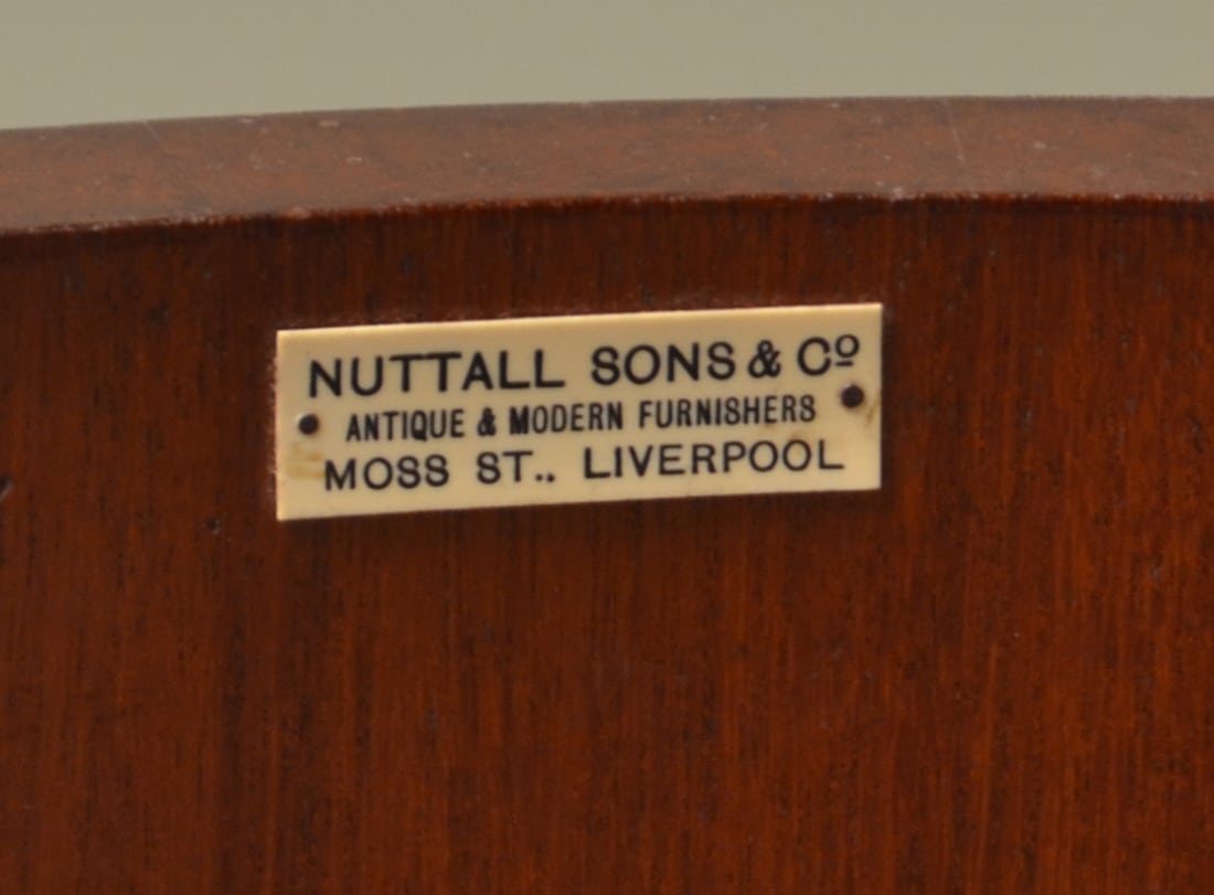 English Cabinet Makers - A to Z. 64 Nuttall and Sons