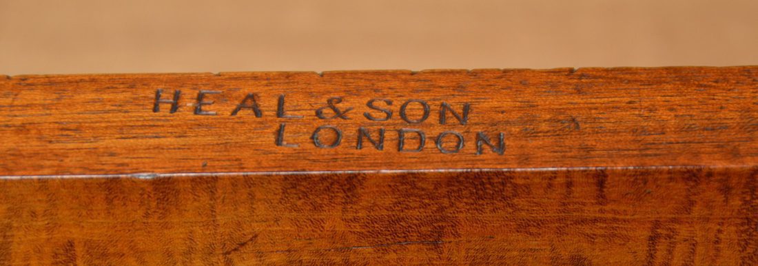 Spectacular Heal & Son Large Victorian Mahogany Antique Wellington Chest