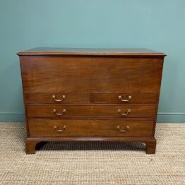 Spectacular Quality Georgian Mahogany Antique Chest