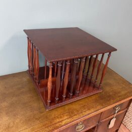 Edwardian Revolving Antique Book Stand