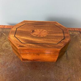 Stunning Victorian Inlaid Antique Jewellery Box