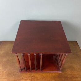Edwardian Revolving Antique Book Stand