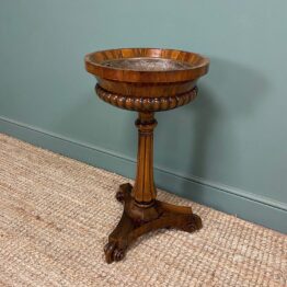 Spectacular Rare William IV Rosewood Antique Jardinière