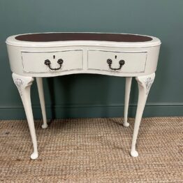 Art Deco Painted Kidney Shaped Desk