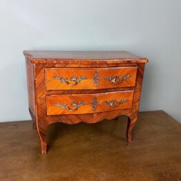 Stunning French Apprentice Chest / Jewellery Chest