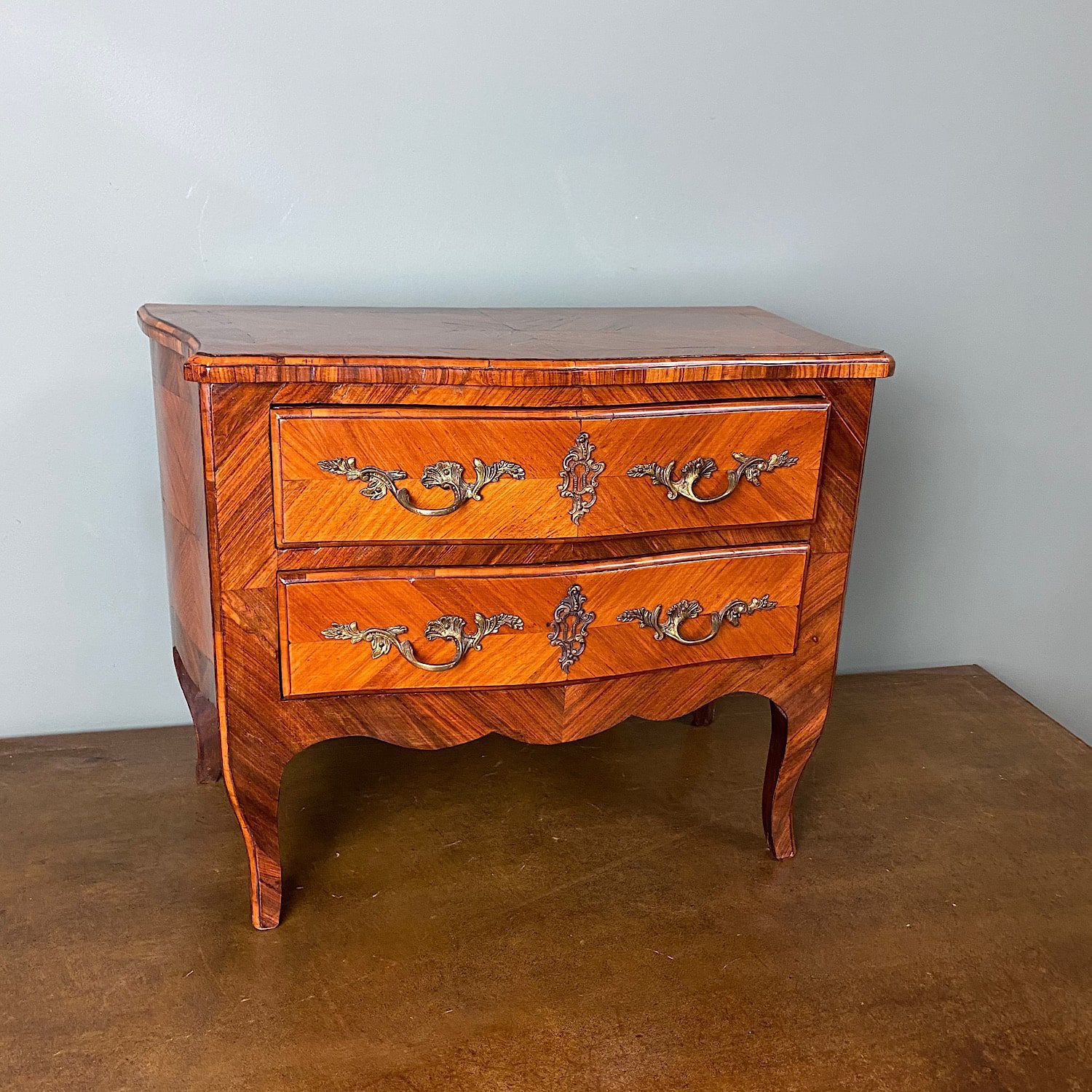 Stunning French Antique Apprentice Chest / Jewellery Chest 7 Stunning French Apprentice Chest / Jewellery Chest