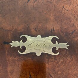 Rare 19th Century Pollard Oak Antique Writing Slope