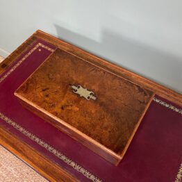 Rare 19th Century Pollard Oak Antique Writing Slope