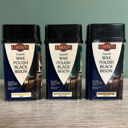 Liberon Liquid Wax Polish Black Bison
