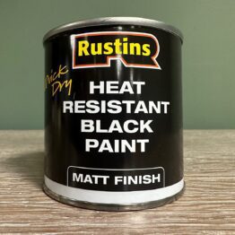 Rustins Heat Resistant Black Paint – 250ml 14 Rustins Heat Resistant Black Paint