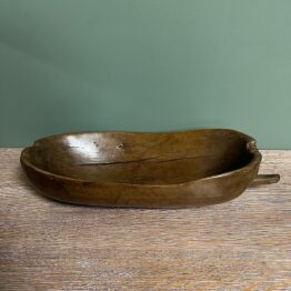 Decorative Antique Treen Bowl 
