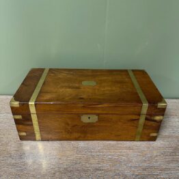 Stunning Walnut Antique Victorian Writing Slope
