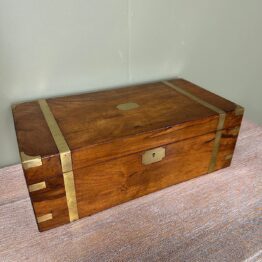 Stunning Walnut Antique Victorian Writing Slope
